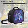 TOADDMOS Kids Lunch Bag Galaxy Space Wolf Butterfly School Thermal