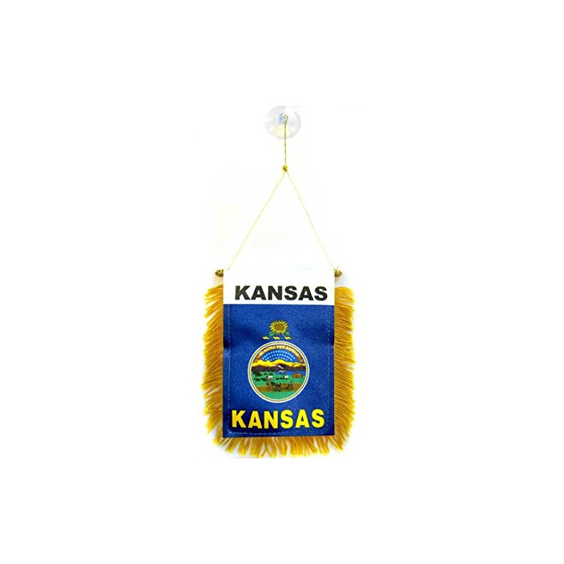 AZ FLAG - Kansas Bunting - 15 x 10 cm