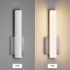 Aoceley 15.7 Inches Modern Bathroom Led Wall Sconces,18W 3000K Hardwired
