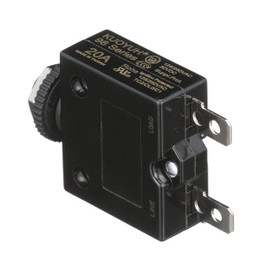 SEACHOICE 13151 Push Button Circuit Breaker 20A , Black