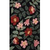 Loloi Rifle Paper Co Minnie Black/Multi 2'-3" x 3'-9" Accent