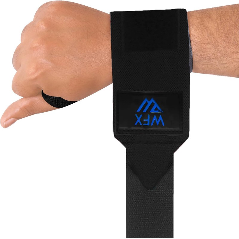WFX Weight lifting Wrist Wraps Support Gym, Adjustable Pair Strong