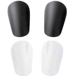 Children's Football Shin Pads, 2 Pairs, Mini Football Shin Pads, 8 x 5 cm, Youth Football Shin Guards, Football Equipment for Boys and Girls, High-Strength Shin Pads