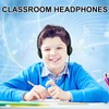 CN-Outlet - Paquete de 10 auriculares escolares a granel para