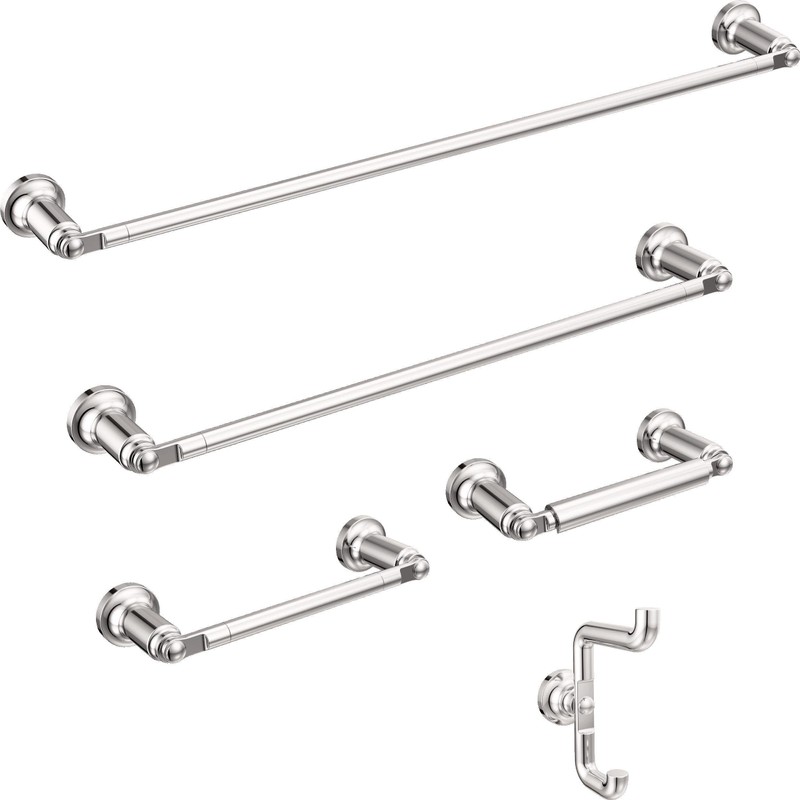 Delta Saylor (1-Pack) Toilet Paper Holder Polished Chrome Tissue Roll