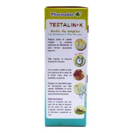 Shampoo Para Piojos Testalin-k 150ml Con Peine Piojero