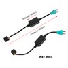 AAIWA H4 9003 Headlight Canbus, LED Decoder Anti Flicker Harness