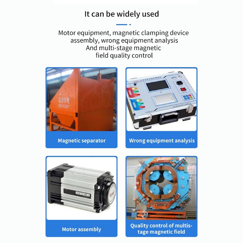 SEIWEI Magnetic Pole Pen, Magnetic Field Tester, N/S Detection, Gauss