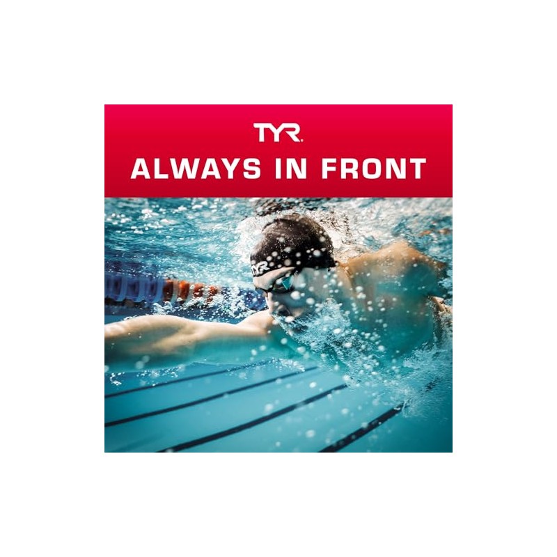 TYR Sport Gorro de natación (de Silicona, para Cabello Largo,
