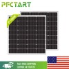 PFCTART 12V Solar Panel 100W 200W 400W Mono Off-Grid Charge