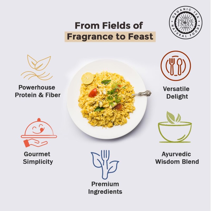 Pride Of India - Indian White Basmati Rice & Lentil