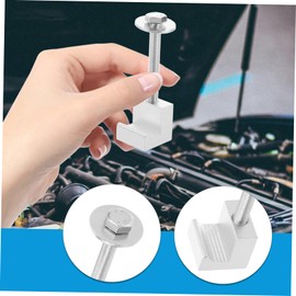 Alipis 2pcs Truck Toolbox Mounting Clamps Lightweight Type Tie Down Clips Secure Attachment for Pickup Tool Boxes Durable Design for Reliable Use