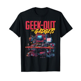 Geek-Out With Gadgets Techie Setup T-Shirt