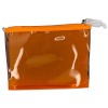 Clinique Clear Bag Orange Makeup Bag Box-less