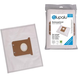 blupalu Staubsaugerbeutel kompatibel mit AEG Electrolux Ultrasilencer AUS 3966 PUK Staubsauger (10 Stück), optimierter Adapter Aufsatz