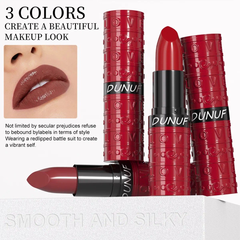 Labial Dunuf 1pc Humectante, Hidratante Y Fácil De Aplicar