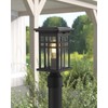zeyu Exterior Post Light, Outdoor Pole Lantern Pillar Light Fixture