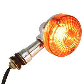 Ager Large GS Turn Signals Set of 4 Universal Smoke Old Cars GS400E GS550 GS750E GS1000 Zephyr GT250