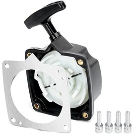 Pull Starter Replacement - 43cc 49cc 52cc 2HP Predator Earth Augers 63022 Pocket Bike Gas Petrol Scooter -Upgraded Wheel Core & Recoil Spring