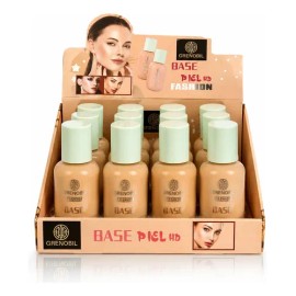 12 Pz Base De Maquillaje Liquido Mayoreo Lote Maquillaje