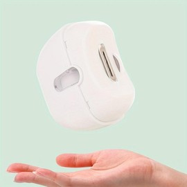 Electric Nail Clippers with Light, Quiet & Safety Design Automatic Nail Trimmer, Rechargeable Nail Trimmer with Nail Scraps Storage for Home & Travel