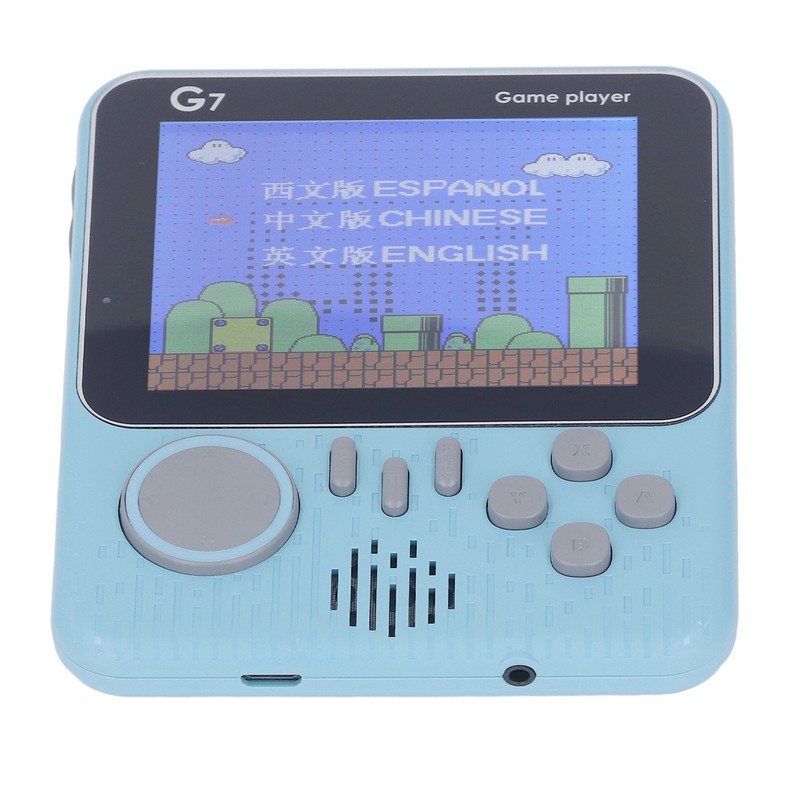 G7 Handheld Game Console Single Player Lightweight Gaming Device with