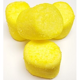 Sugared Marshmallows Yellow 1 Pounds 50 Pieces-Yellow Candy