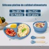 Mamita y bebé Platos Para Bebés De Silicona Con Tazón