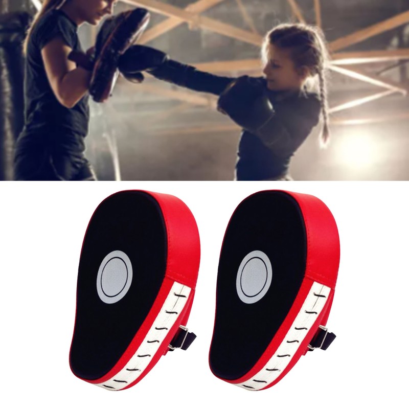 2Pcs Boxing Hand Targets Gloves Pads for Free Fighting Taekwondo