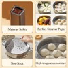1000pcs Air Fryer Liners Disposable, 5 inch Bamboo Steamer Liners,