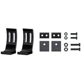 HELLA Holder set, additional headlights - Black Magic Tough Double Row Lightbar - Set - 8HG 358 176-381