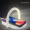 15W Wireless Charging Night Light White Mini Charging Lamp for