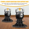 24 Pack Adjustable Deck Support Pedestal, Deck Foundation Base Support