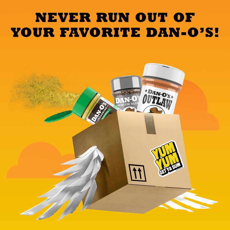 Dan-O's Outlaw Seasoning - Sweet & Tangy BBQ