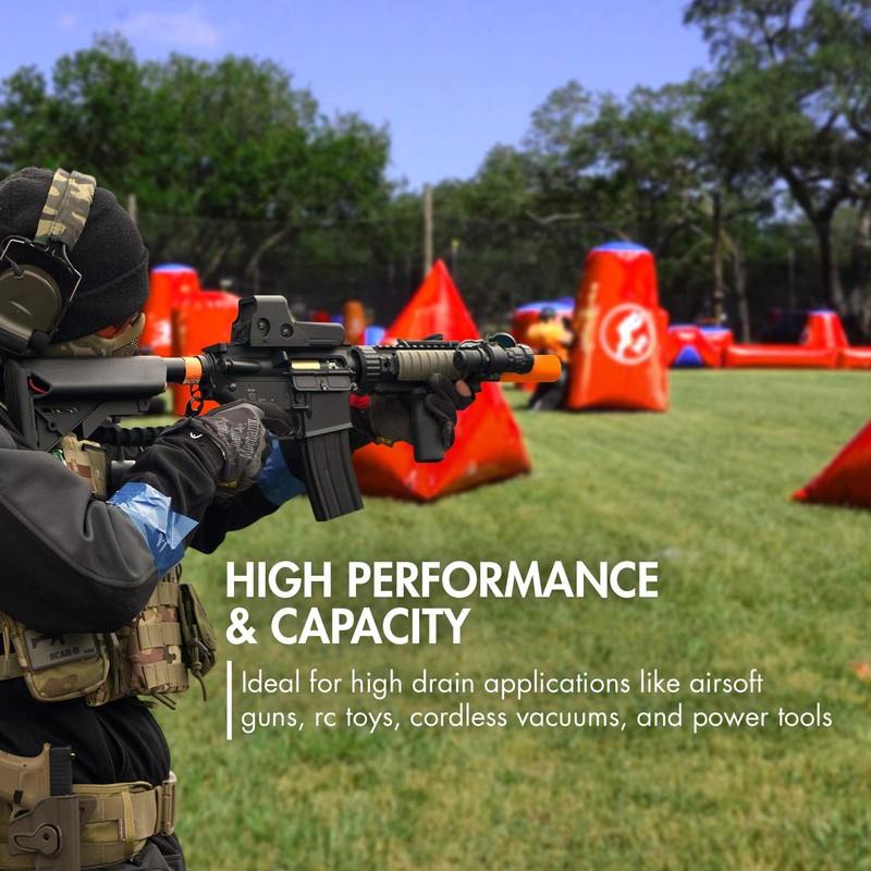 Tenergy NiMH SubC 1.2V 3000mAh Rechargeable Batteries, with Tabs, 15