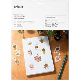 Cricut Printable Vinyl - A4 (Pack of 10)