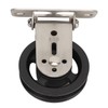 Pulley Wheel Bidirectional Rust Proof Silent Rotation Traction Wheel for