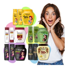Kit Shampoo + Mascarilla S.o.s. Cabello Skala Expert 1000 G