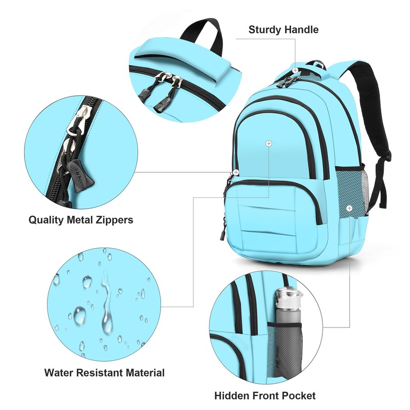 rickyh style Lightweight Elementary School Bag Durable School Bag Backpack
