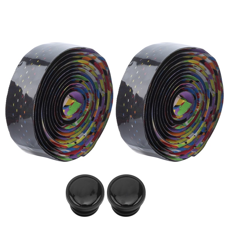 Bike Handlebar Tape NonSlip Cycling Bar Wrap PU Leather Highway