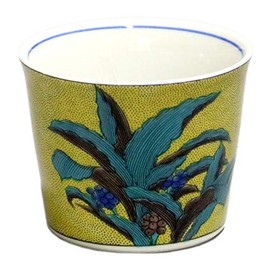 Kutani Ware MCF-11 Blue Subura Kiln Inokuchi Soba Inokuchi Yoshidaya Mannen Blue Figure