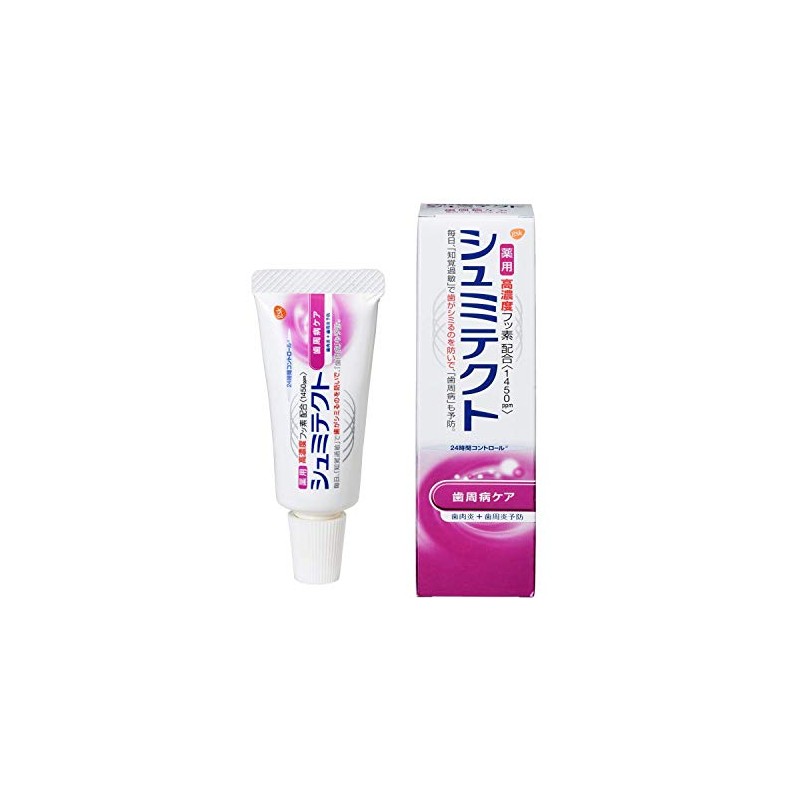 Medicated Shumitect Periodontal Disease Care, High Concentration Fluorine Formulated (1,450