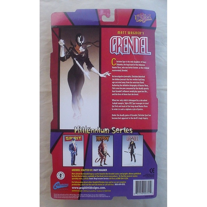 Dark Horse Comics Christine Spar 8" Figure Matt Wagner's Grendel