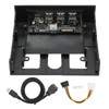 USB Front Panel Adapter 3.5in 5.25in USB1.1 USB2.0 Hot Swap