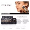 FOEONCO Set De 24 Brochas De Maquillaje Con Estuche Incluido