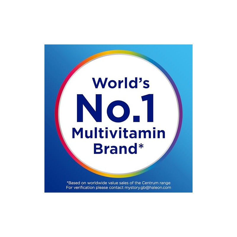 Centrum Multivitamin for Men, 23 Essential nutrients Including Vitamin D,