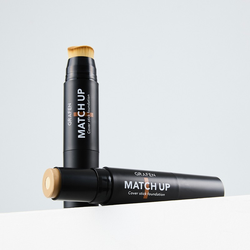 graphene Graphen 4in1 Care Microfine Brush Matchup Cover Stick Foundation