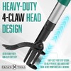 Papa's Tools Weed Puller Tool, 44" Stand Up Weeder Garden