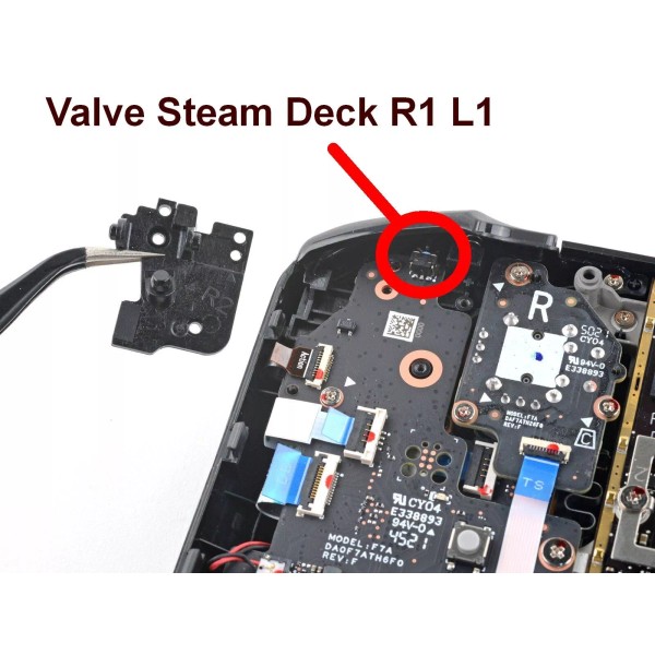 For Steam 2*PCS For Steam Deck Left & Right Bumper