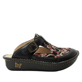 Alegria Women's Classic Handicraft Leather Clog 8-8.5 M US